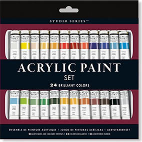 STUDIO SERIES ACRYLIC PAINT (24) by , 9781441321534