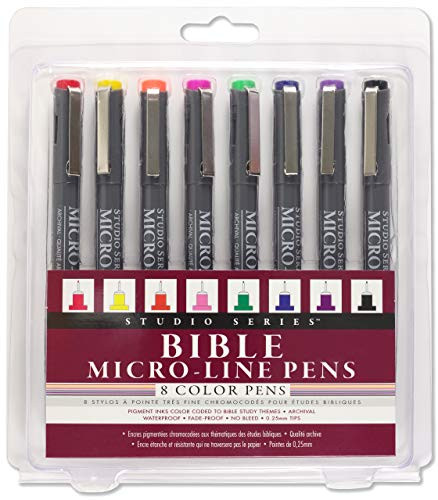 STUDIO SERIES BIBLE MICRO LINE PEN by , 9781441329868
