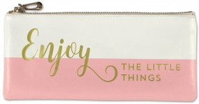Enjoy the Little Things Pencil Pouch by , 9781441323002