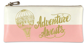 Adventure Awaits Pencil Pouch, 9781441322333