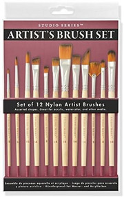 STUDIO SRS ARTIST'S PAINTBRUSH SET by , 9781441322272