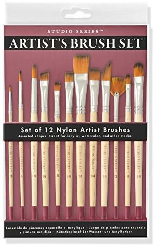 STUDIO SRS ARTIST'S PAINTBRUSH SET by , 9781441322272