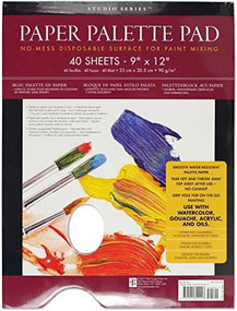 STUDIO SERIES PAPER PALETTE PAD by , 9781441324443