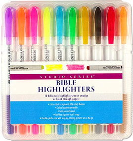 BIBLE HIGHLIGHTERS 10-PACK by , 9781441329516