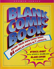BLANK COMIC BOOK by , 9781441332929