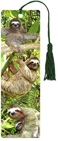 3D BOOKMARK SLOTHS by , 9781441328182