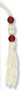 Eat, Sleep, Read Beaded Bookmark by , 9781441316776
