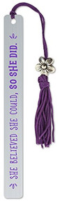 METAL BKMK SHE BELIEVED SHE COULD by , 9781441328199