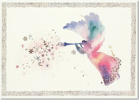 Watercolor Angel Deluxe Holiday Boxed Cards by , 9781441323613