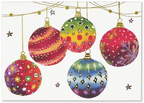 Festive Ornaments Deluxe Boxed Holiday Cards by , 9781441326461