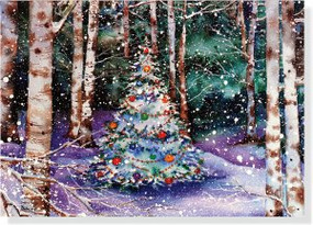Festive Forest Deluxe Boxed Holiday Cards by , 9781593597030