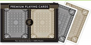 Playing Cards Set: Black & Gold (Poker Size) by , 9781441309877
