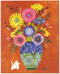 Floral Vases (4-piece) Art Prints by , 9781441326560