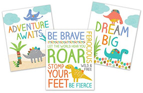 ART PRINTS DINOSAURS by , 9781441325532