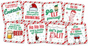 Holiday Coaster Set by , 9781441328274