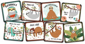 Sloths Coaster Set by , 9781441328281