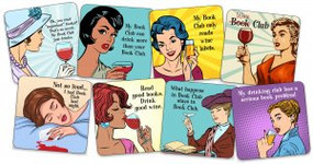 Book Club Coaster Set by , 9781441328021