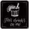 This Drink's On Me Coaster Set by , 9781441329554