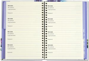 Large-Format Hydrangeas Internet Address & Password Logbook by , 9781441323873
