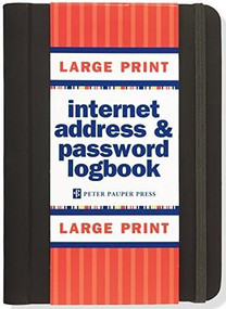 INTERNET LOG BK LARGE PRINT BLACK by , 9781441321701