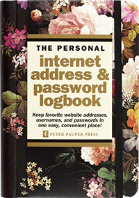 INTERNET LOG BK MIDNIGHT FLORAL by , 9781441334848