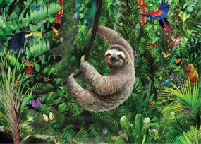 Sloth 1000 Piece Jigsaw Puzzle by , 9781441329295