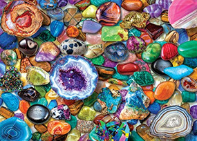 PUZZLE CRYSTALS & GEMSTONES by , 9781441336897