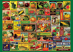 PUZZLE VINTAGE SEED PACKETS by , 9781441336873