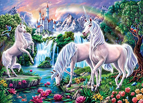 PUZZLE UNICORN PARADISE by , 9781441330628