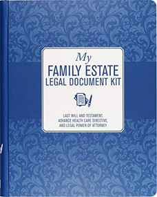 MY FAMILY ESTATE LEGAL DOC KIT by , 9781441334077