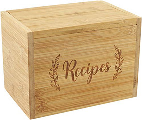BAMBOO RECIPE BOX SET by , 9781441334626
