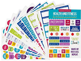 PLANNER STICKERS HEALTH & FITNESS by , 9781441331953