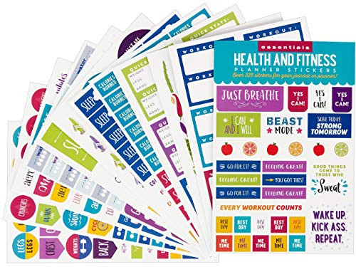 PLANNER STICKERS HEALTH & FITNESS by , 9781441331953
