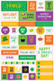 Essentials Monthly Planner Stickers by , 9781441330765