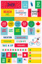 Essentials Monthly Planner Stickers by , 9781441330765