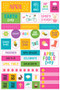 Essentials Monthly Planner Stickers by , 9781441330765