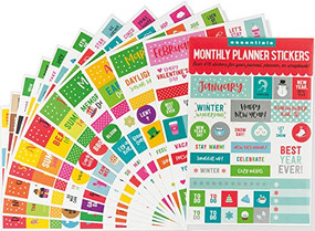 PLANNER STICKERS MONTHLY by , 9781441330765