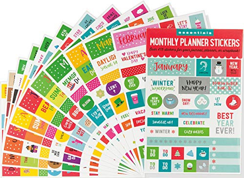 PLANNER STICKERS MONTHLY by , 9781441330765