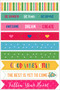 Essentials Borders & Frames Planner Stickers by , 9781441329103