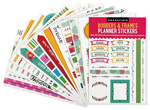 PLANNER STICKERS BORDERS/FRAMES by , 9781441329103