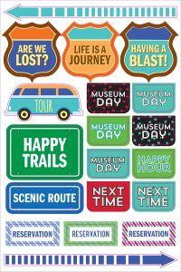 Essentials Travel Planner Stickers (set of 200+ stickers) by , 9781441327864