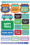 Essentials Travel Planner Stickers (set of 200+ stickers) by , 9781441327864
