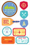 Essentials Travel Planner Stickers (set of 200+ stickers) by , 9781441327864