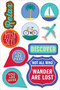 Essentials Travel Planner Stickers (set of 200+ stickers) by , 9781441327864