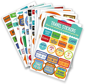 PLANNER STICKERS TRAVEL by , 9781441327864
