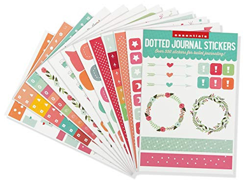 PLANNER STICKERS DOTTED JRNL by , 9781441328731