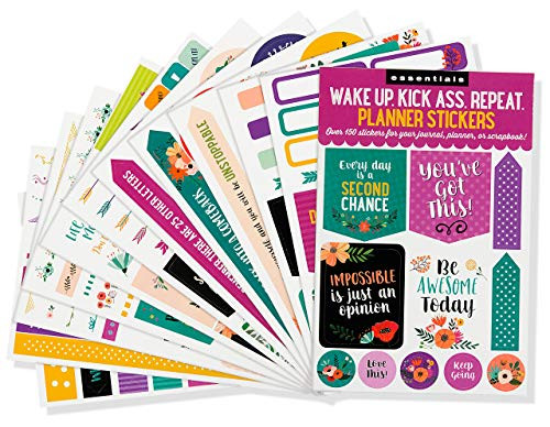 PLANNER STICKERS WAKE UP KICK ASS by , 9781441328717