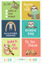 Essentials Sloths Planner Stickers by , 9781441335401