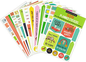 PLANNER STICKERS SLOTHS by , 9781441335401