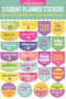 Essentials Student Planner Stickers (set of 575 stickers) by , 9781441327710